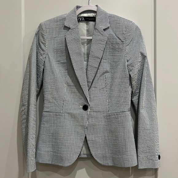 Zara Jackets & Blazers - ZARA Striped Blazer NWOT